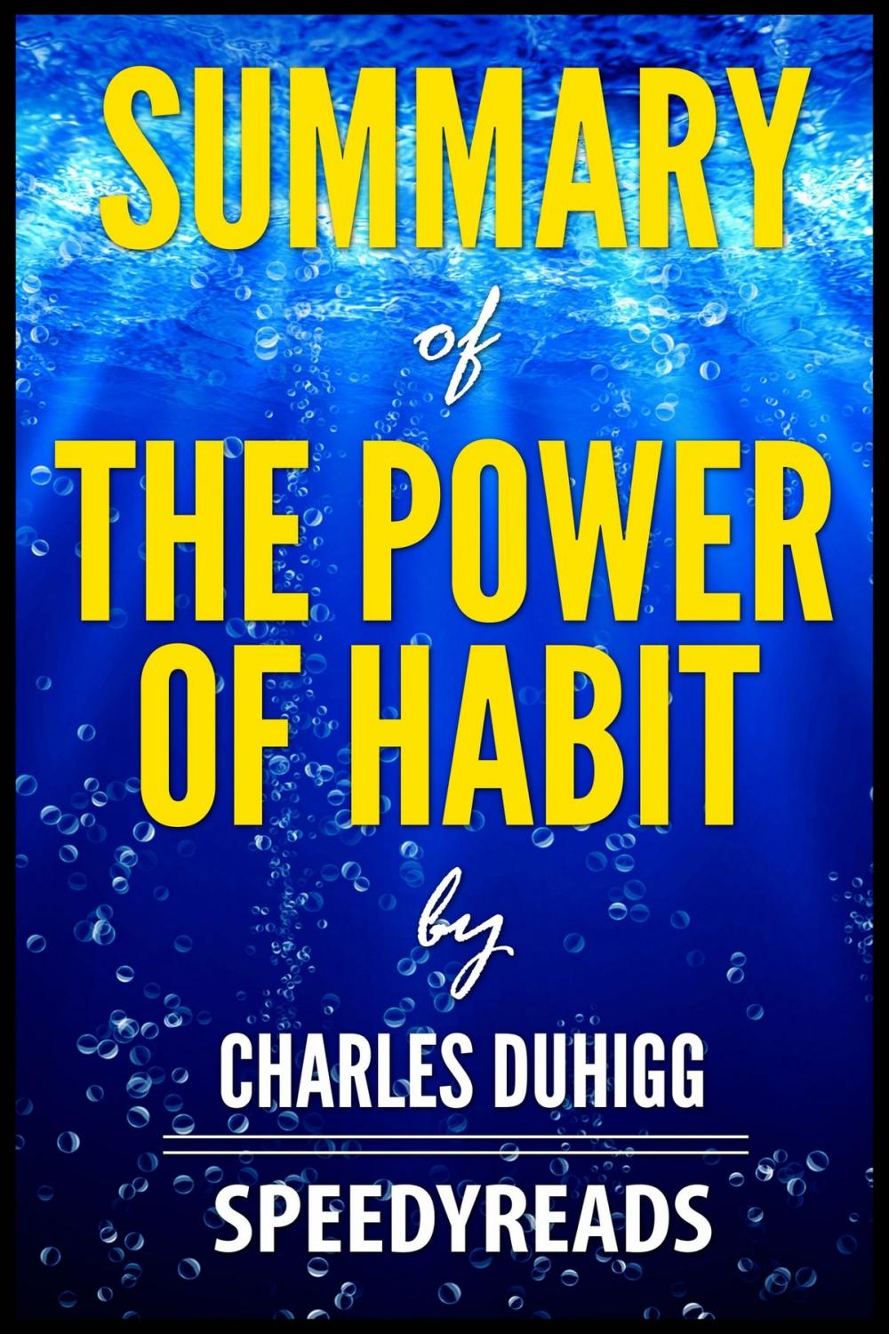 Big bigCover of Summary of The Power of Habit by Charles Duhigg