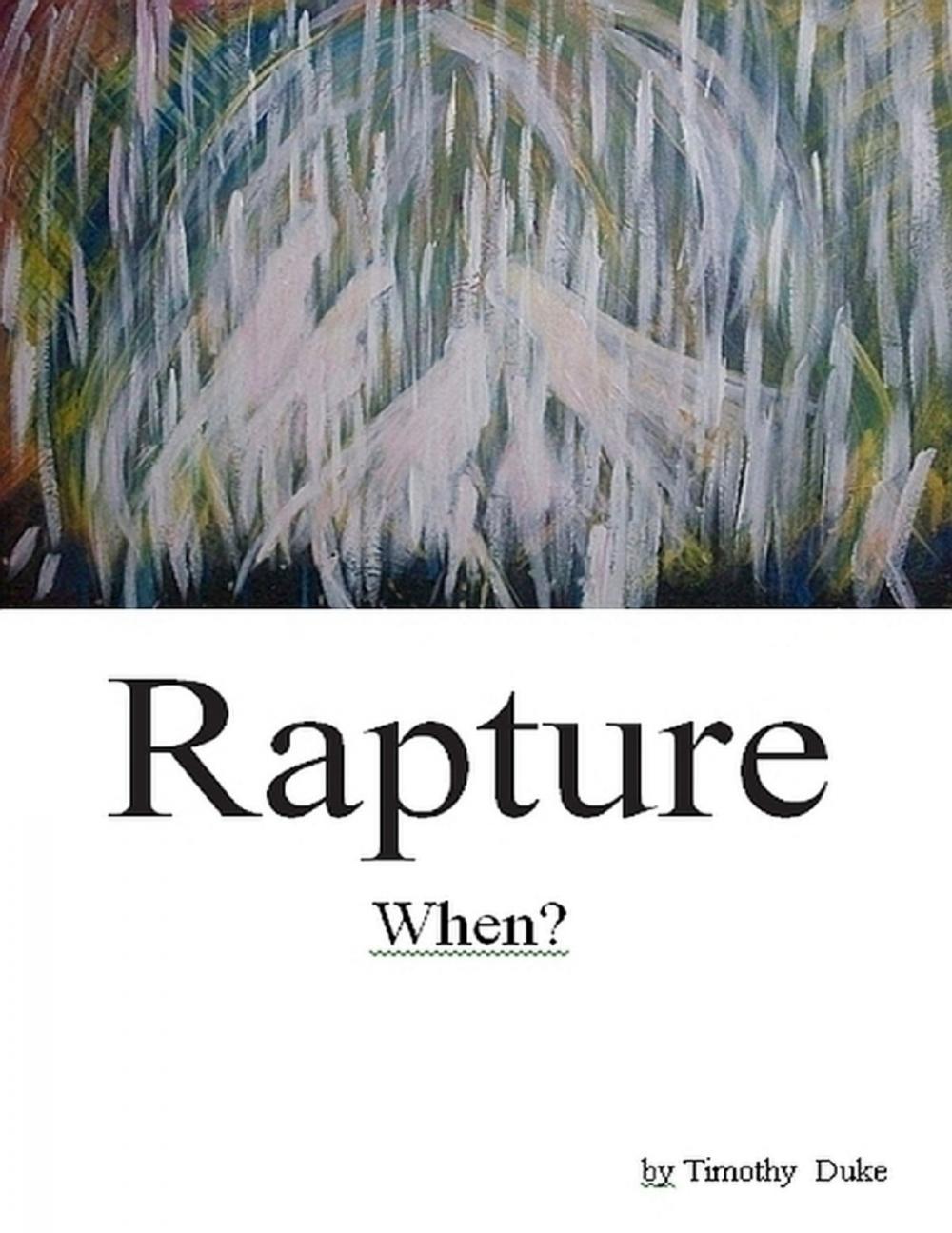 Big bigCover of Rapture: When?