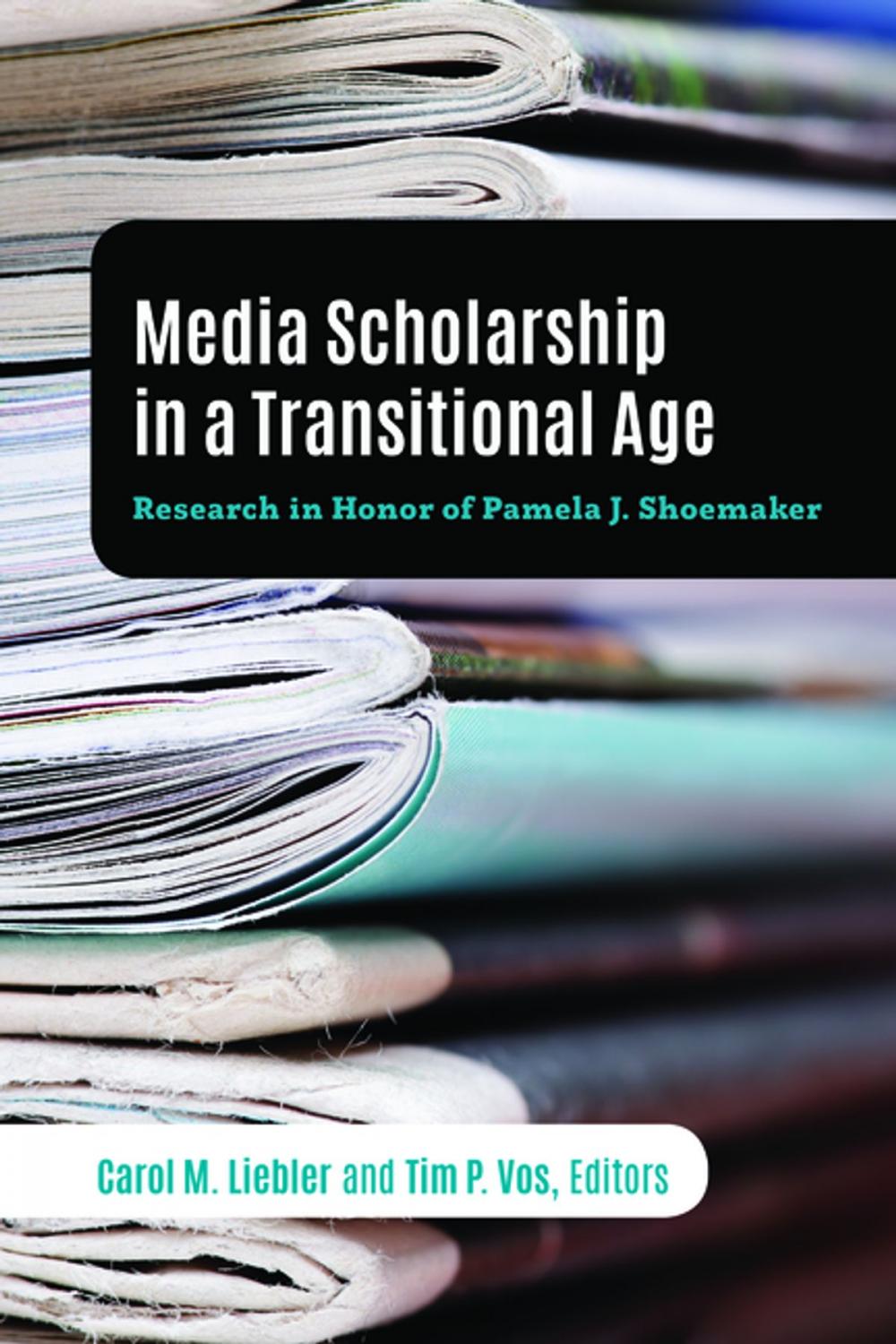 Big bigCover of Media Scholarship in a Transitional Age