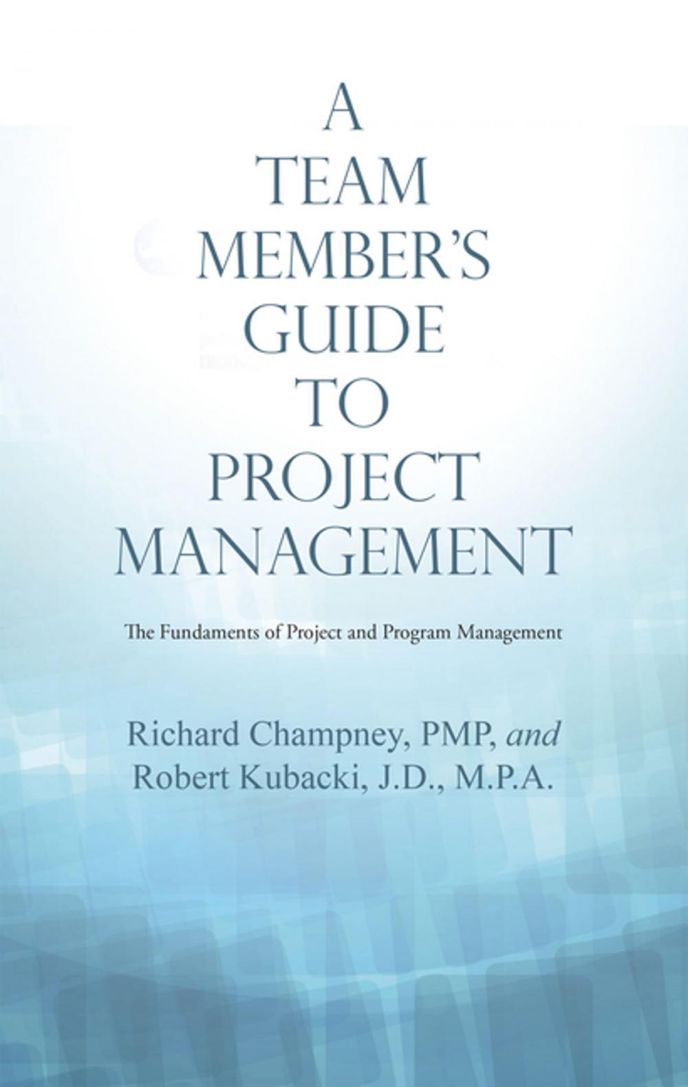 Big bigCover of A Team Member’S Guide to Project Management