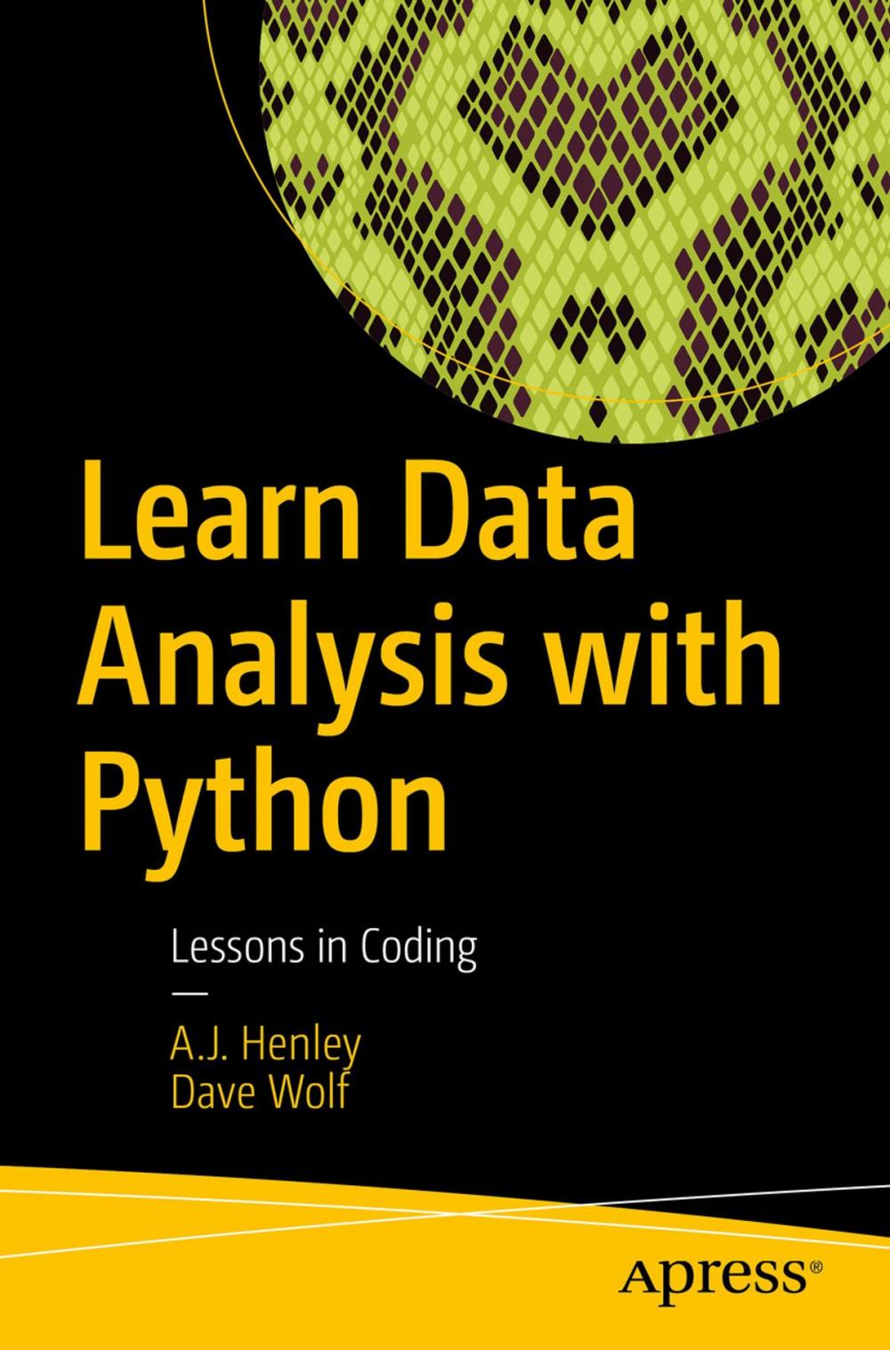 Big bigCover of Learn Data Analysis with Python