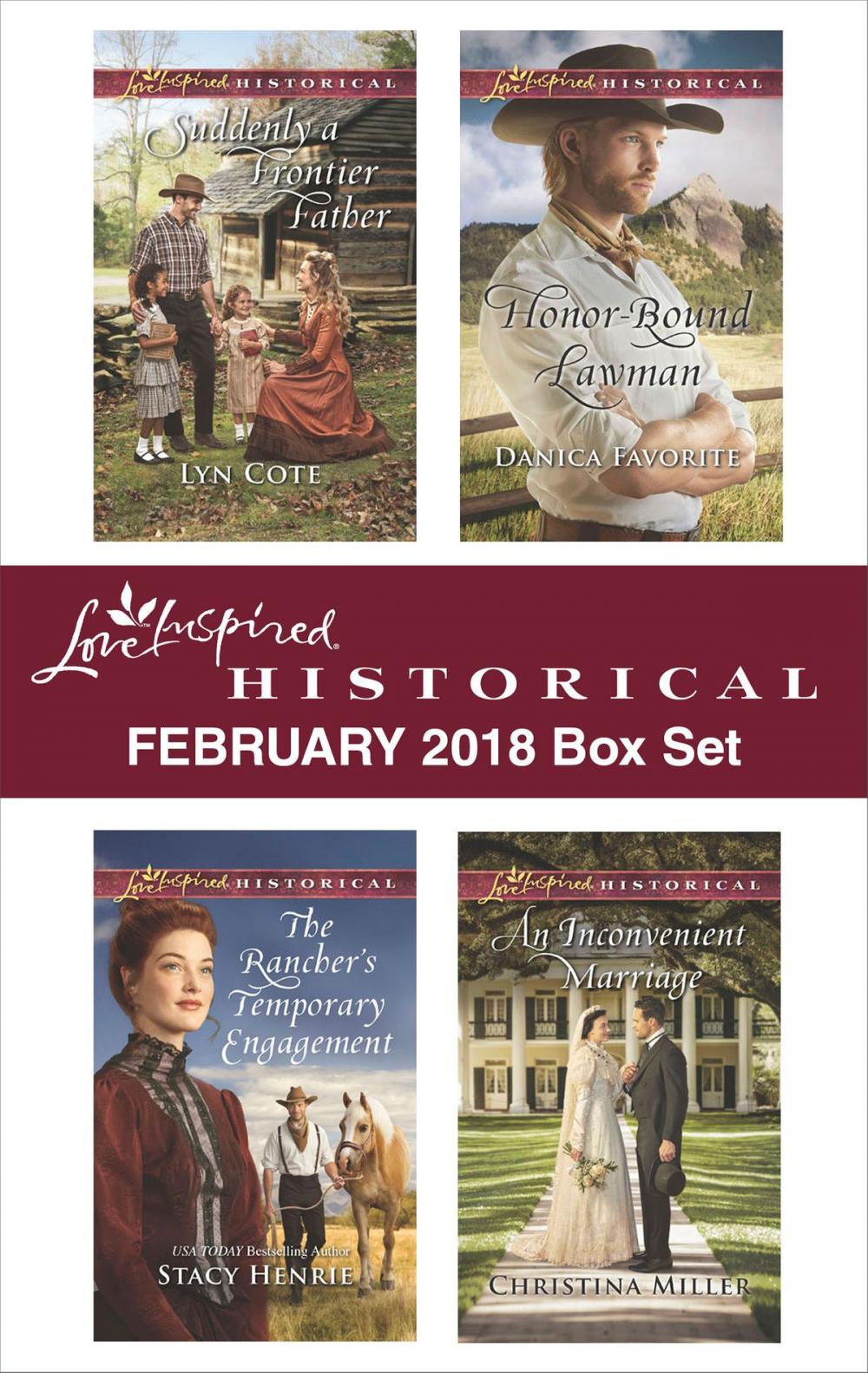 Big bigCover of Love Inspired Historical February 2018 Box Set