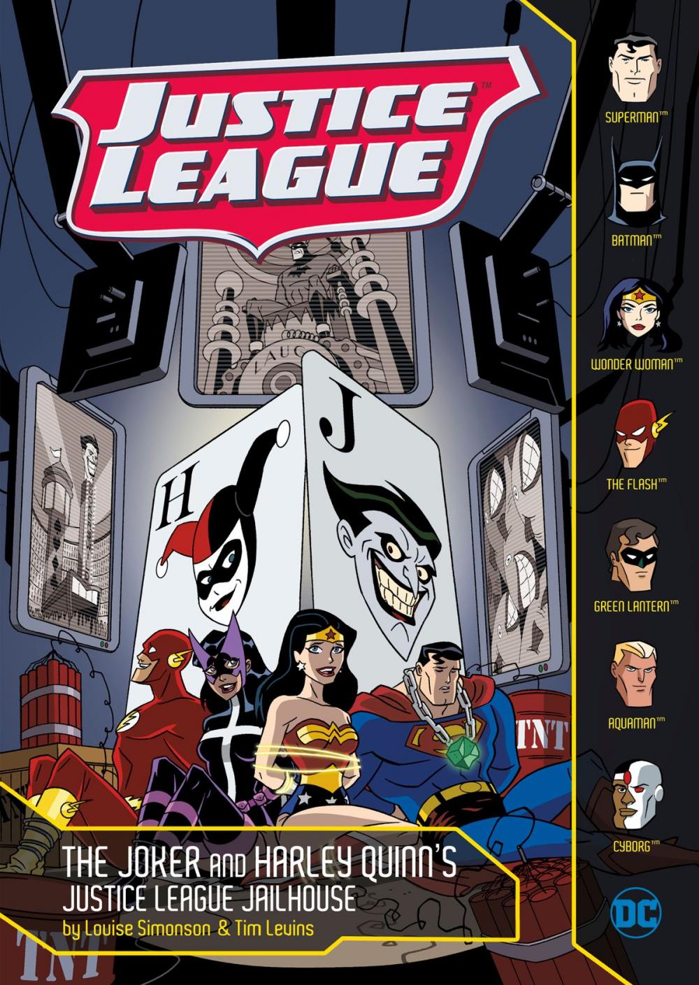 Big bigCover of The Joker and Harley Quinn's Justice League Jailhouse