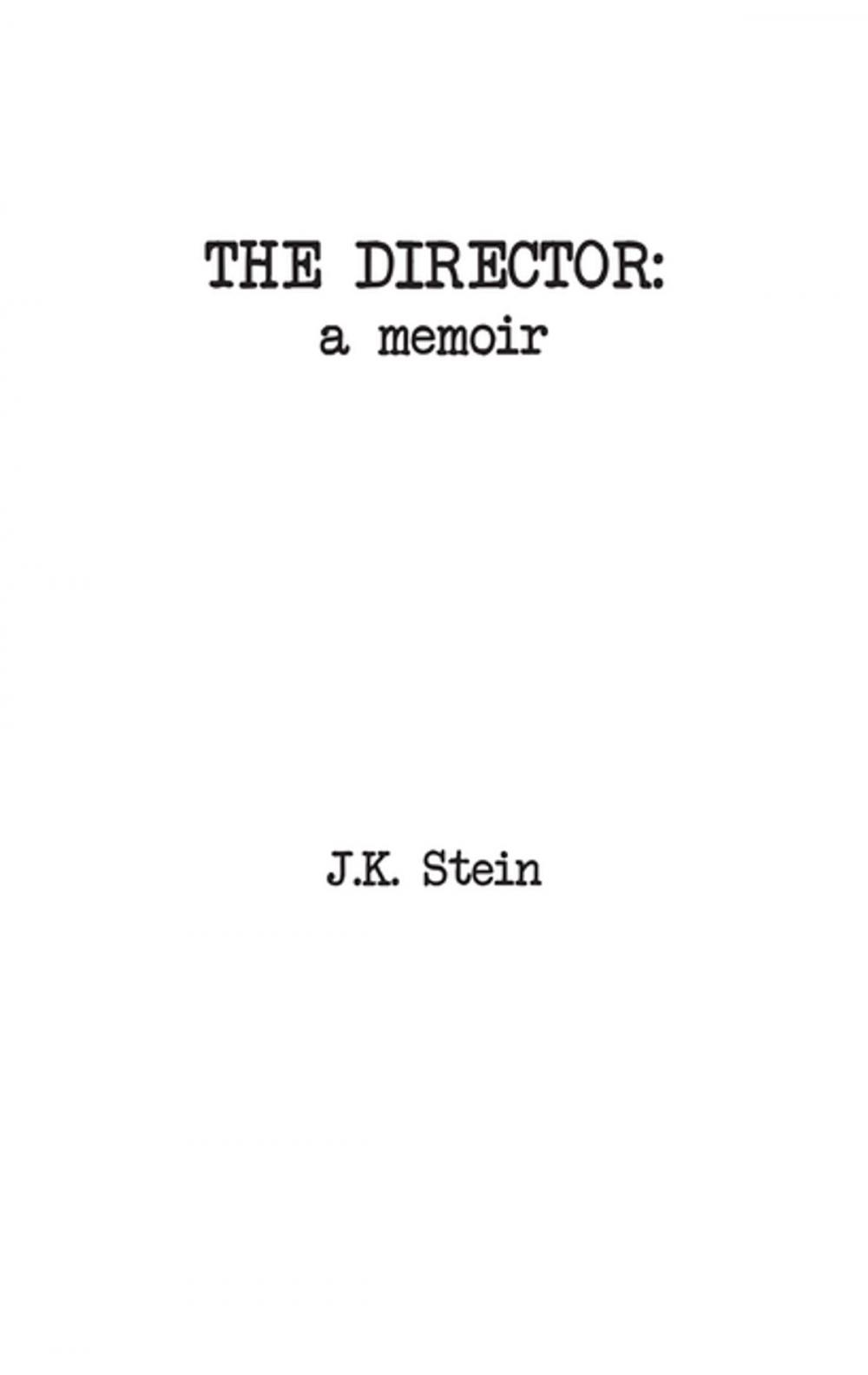 Big bigCover of The Director: