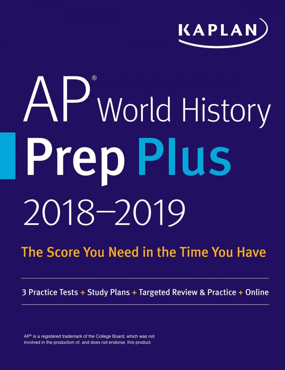 Big bigCover of AP World History Prep Plus 2018-2019