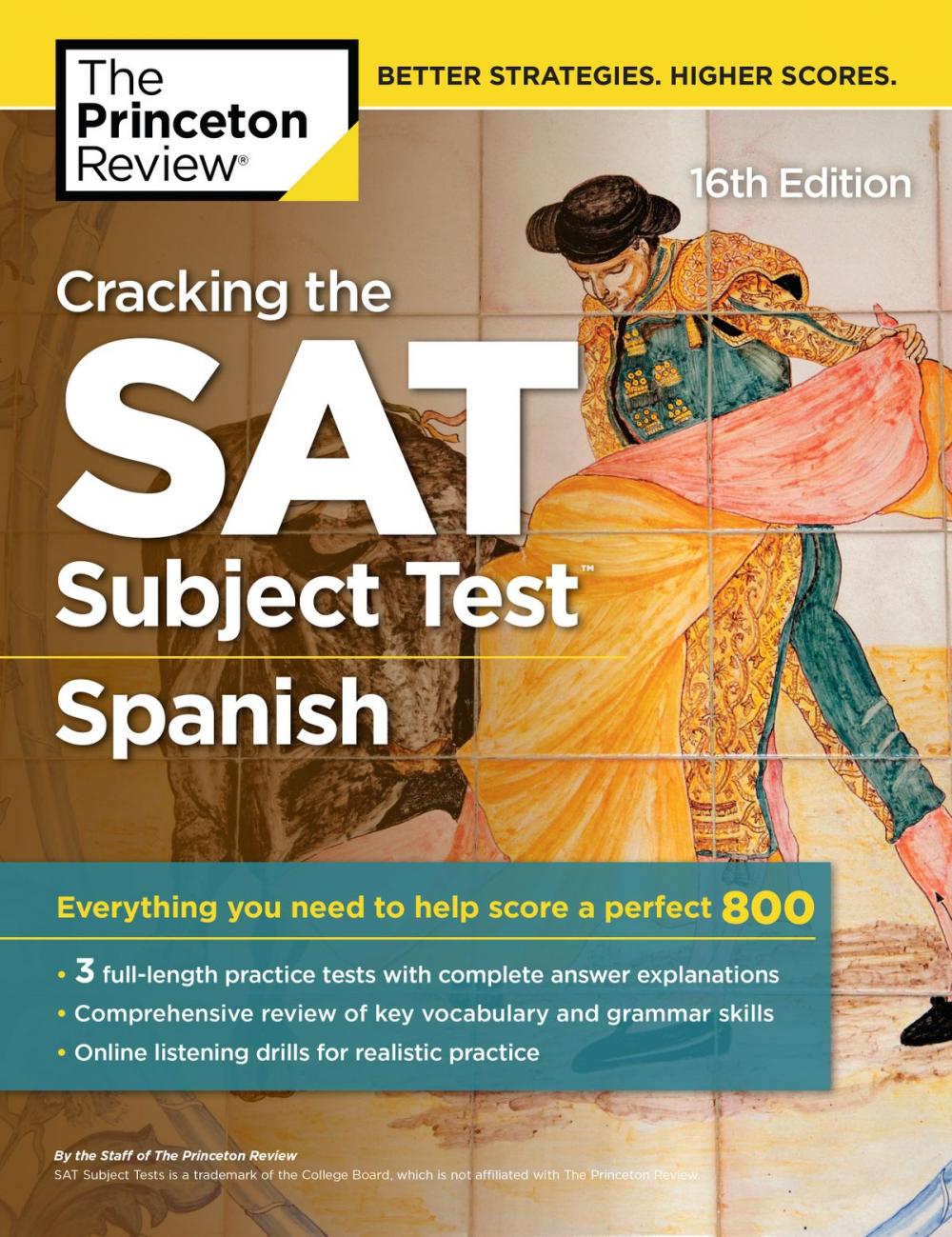 Big bigCover of Cracking the SAT Subject Test in Spanish, 16th Edition