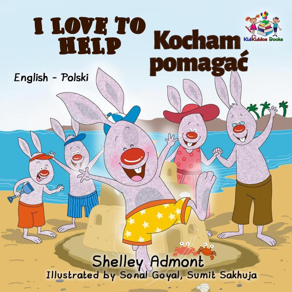 Big bigCover of I Love to Help Kocham pomagać (Bilingual Polish Kids Book)