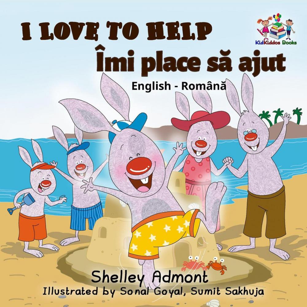 Big bigCover of I Love to Help Îmi place să jut (Romanian Kids Book)