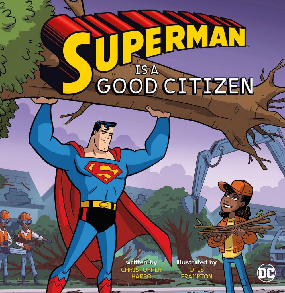 Big bigCover of Superman Is a Good Citizen