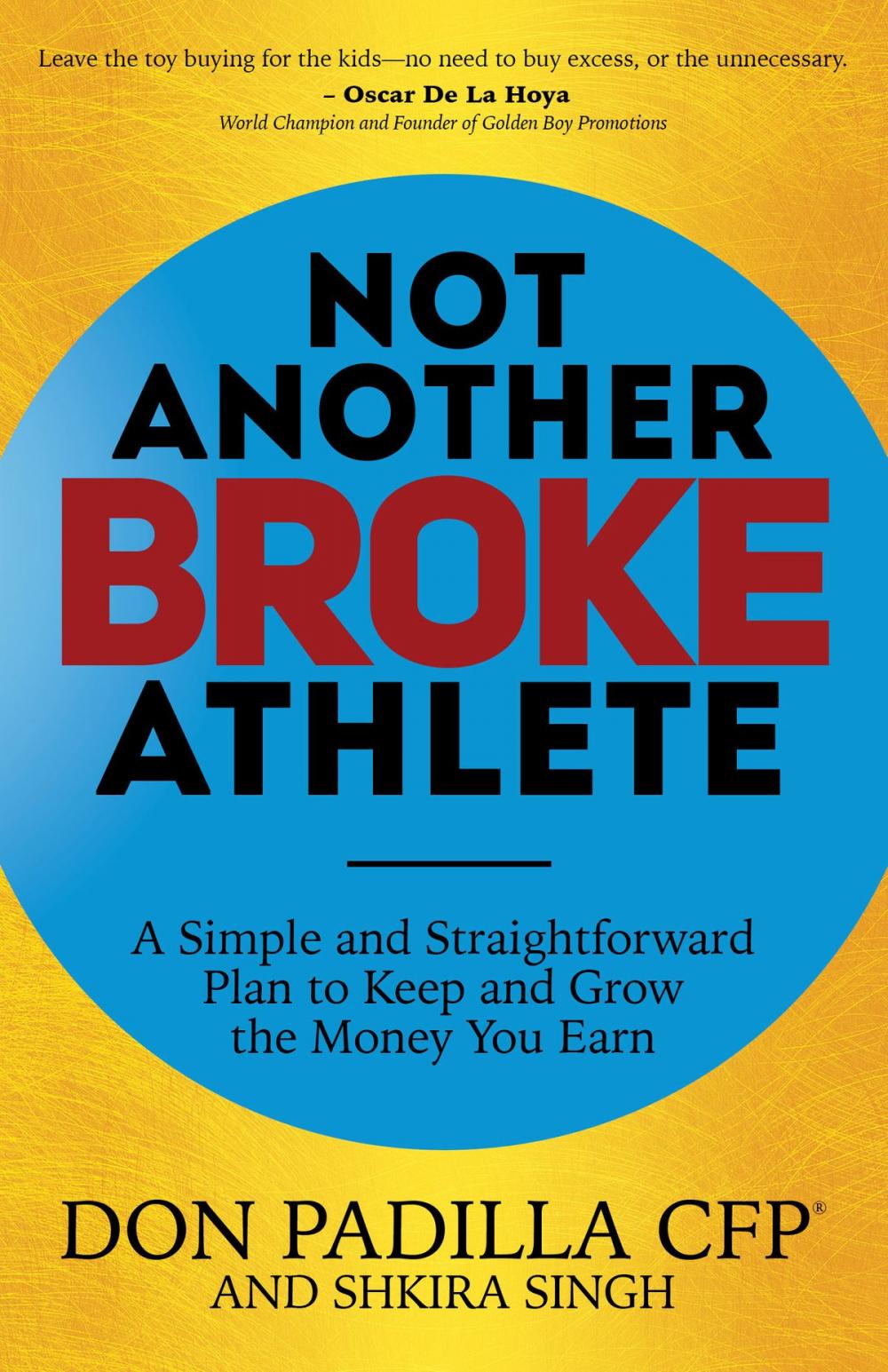 Big bigCover of Not Another Broke Athlete