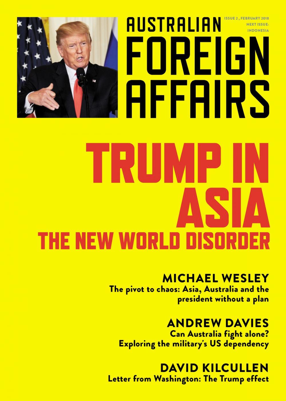 Big bigCover of AFA2 Trump in Asia