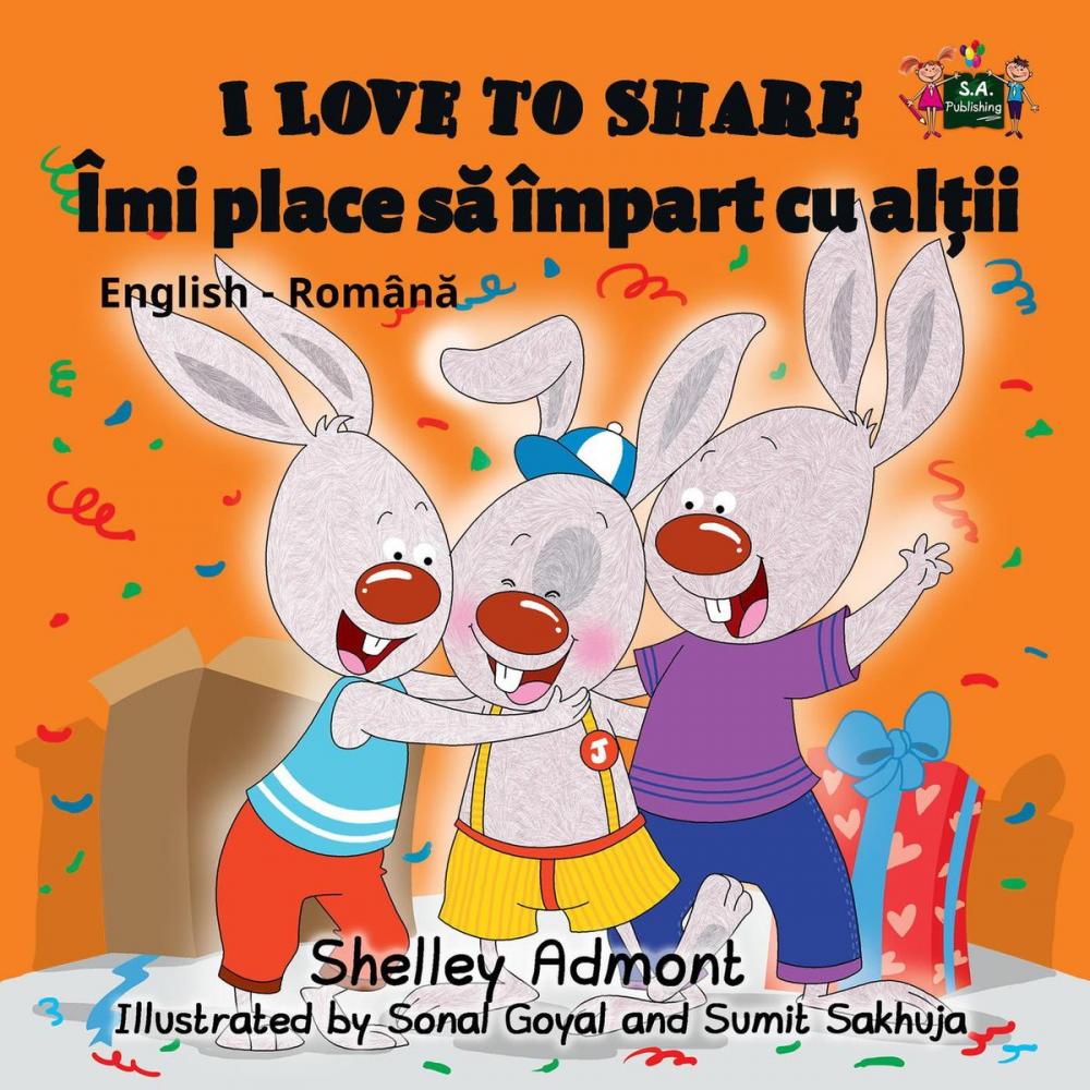 Big bigCover of I Love to Share Îmi place să împart cu alții