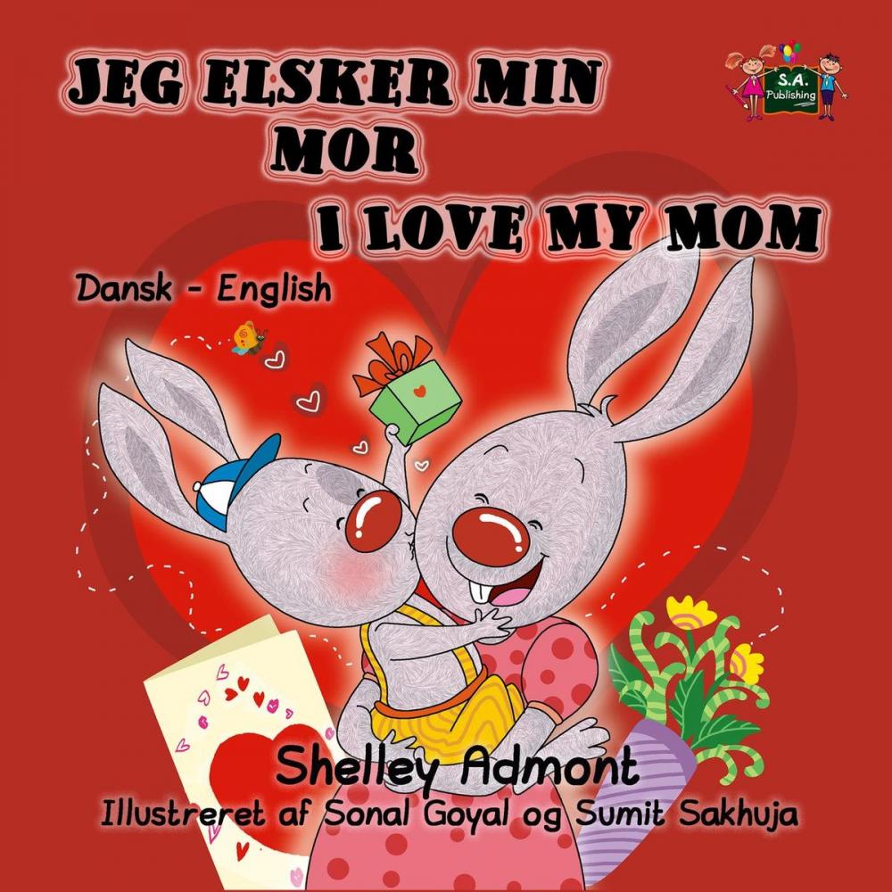 Big bigCover of Jeg elsker min mor I Love My Mom (Bilingual Danish Kids Book)