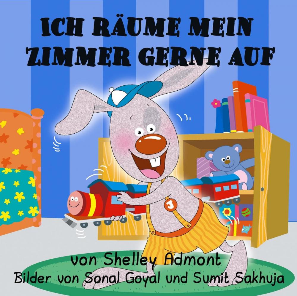 Big bigCover of Ich räume mein Zimmer gerne auf (German Children's Book)