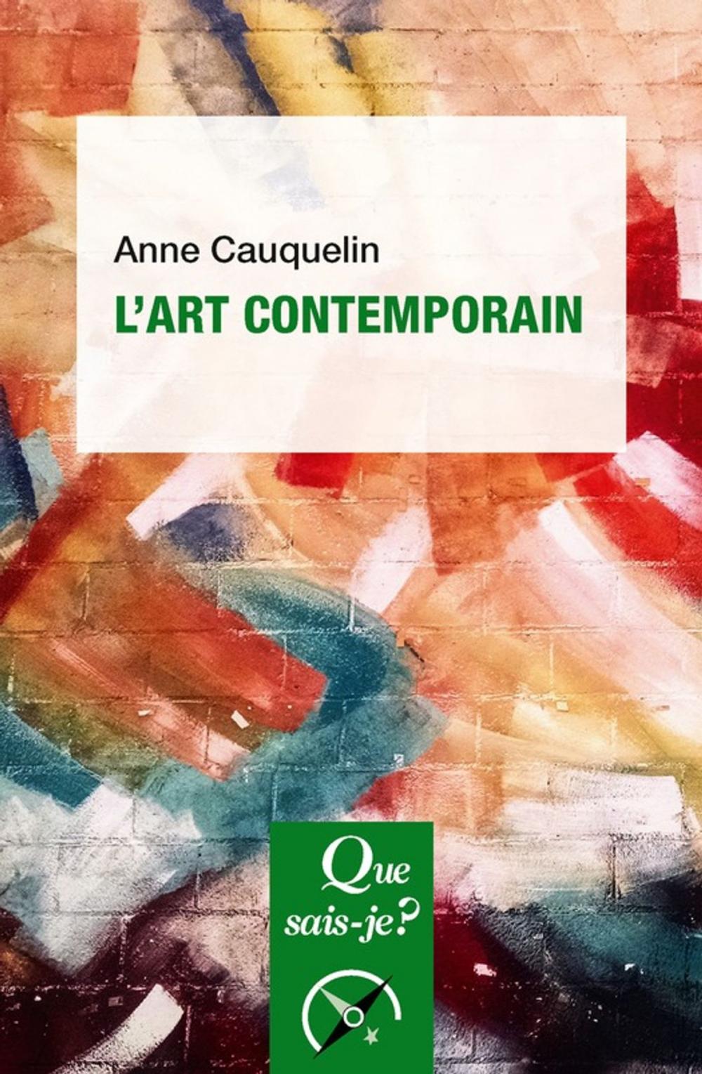 Big bigCover of L'art contemporain