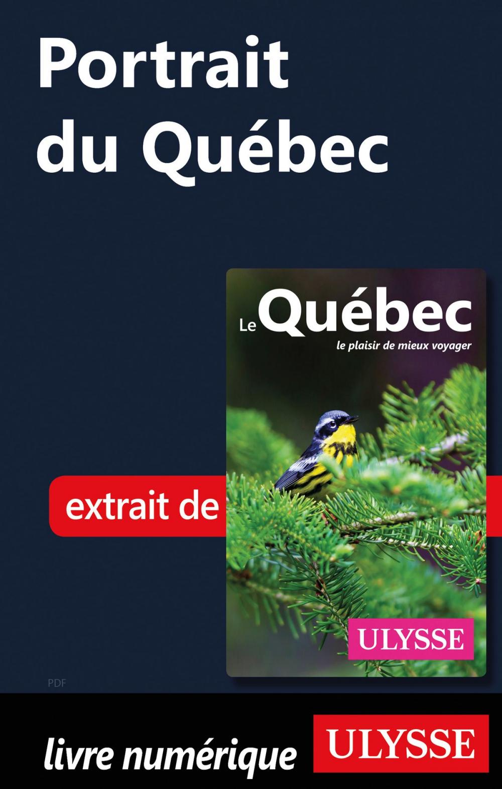 Big bigCover of Portrait du Québec