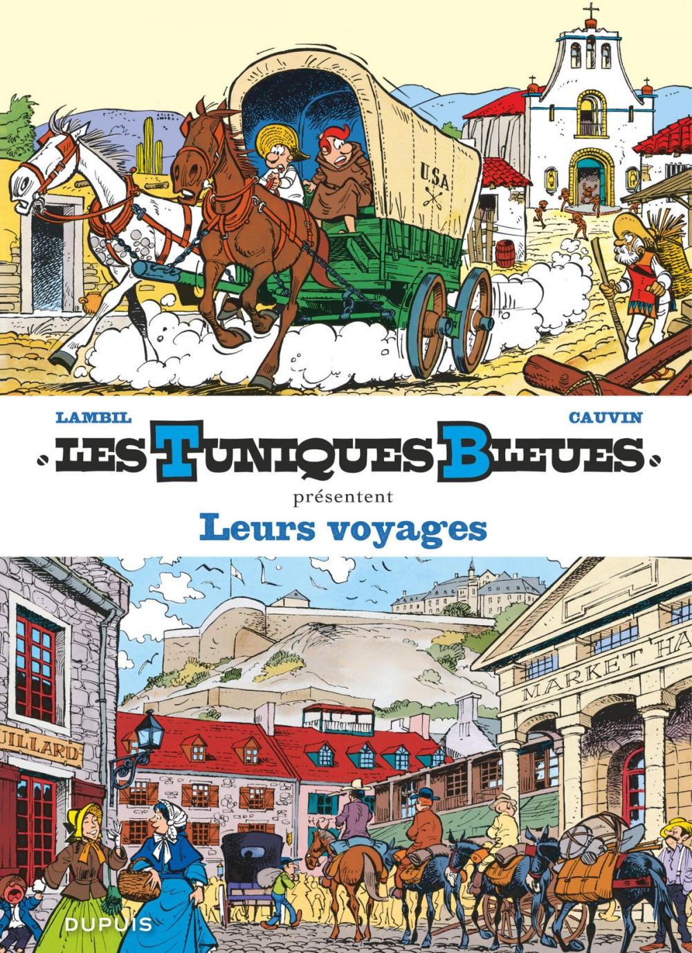 Big bigCover of Les Tuniques Bleues présentent - Tome 10 - Leurs voyages