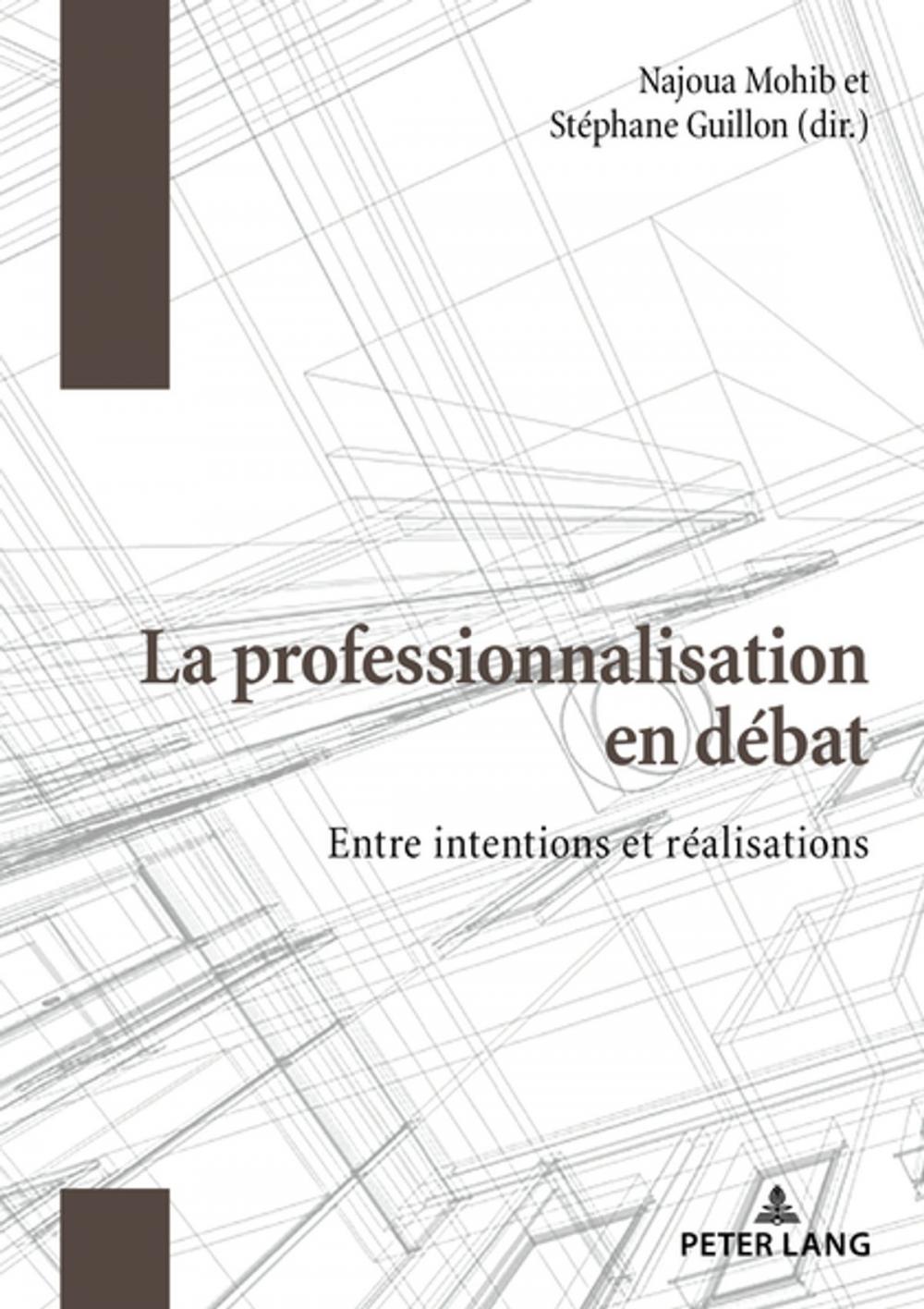 Big bigCover of La professionnalisation en débat