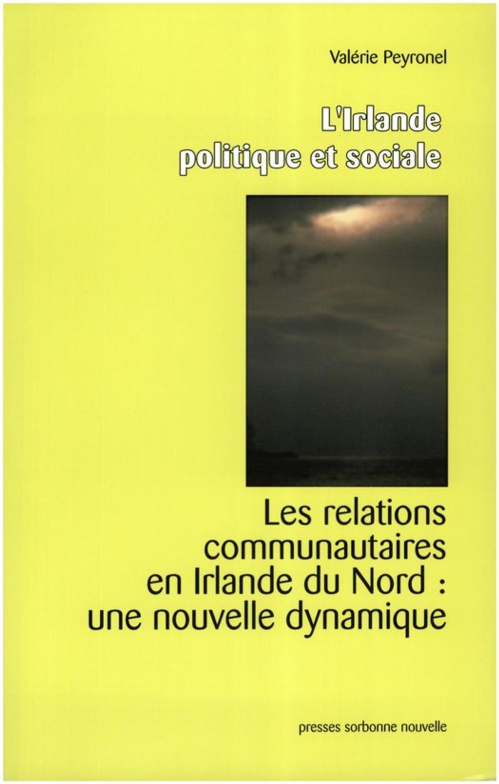 Big bigCover of Les relations communautaires en Irlande du Nord : une nouvelle dynamique