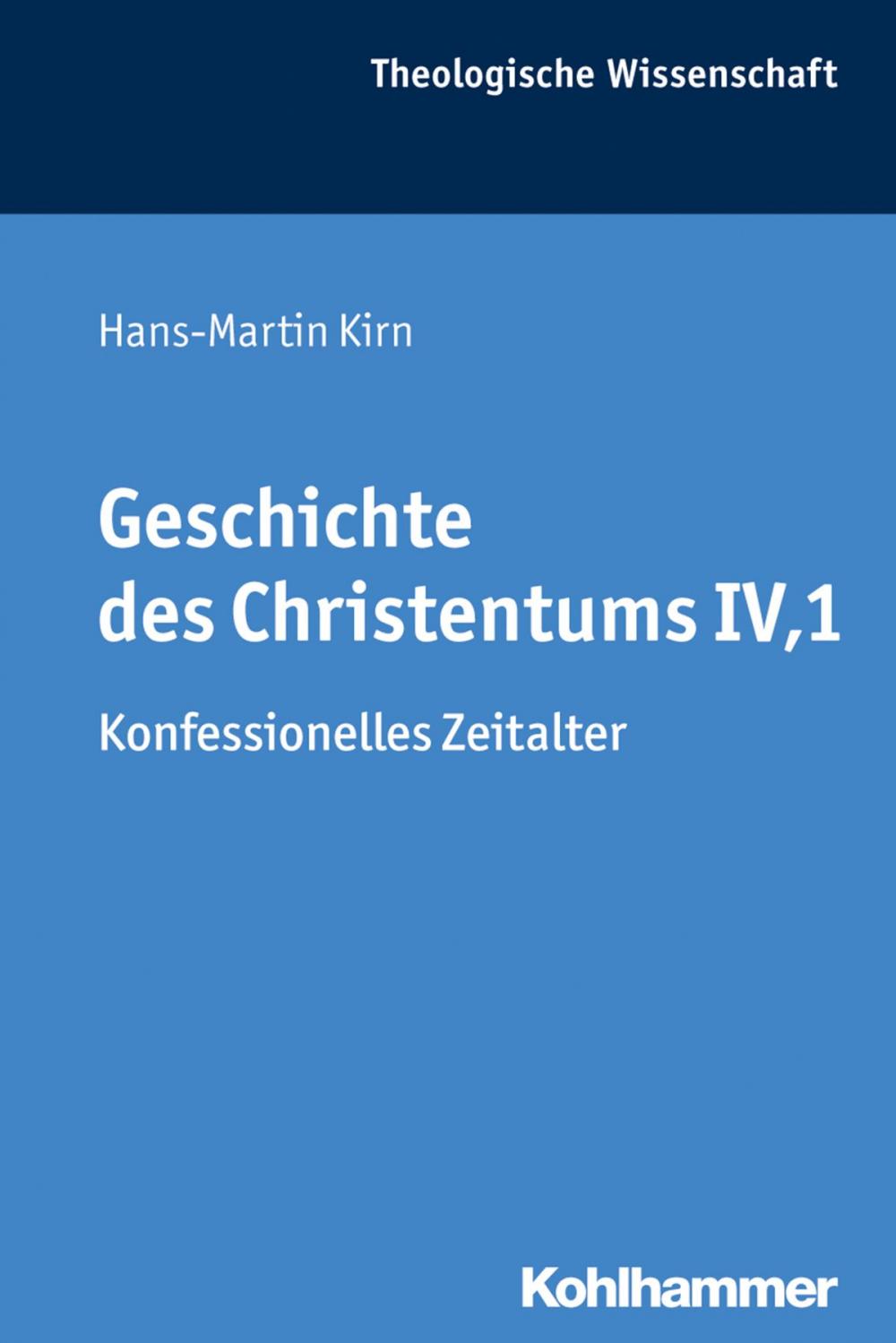 Big bigCover of Geschichte des Christentums IV,1