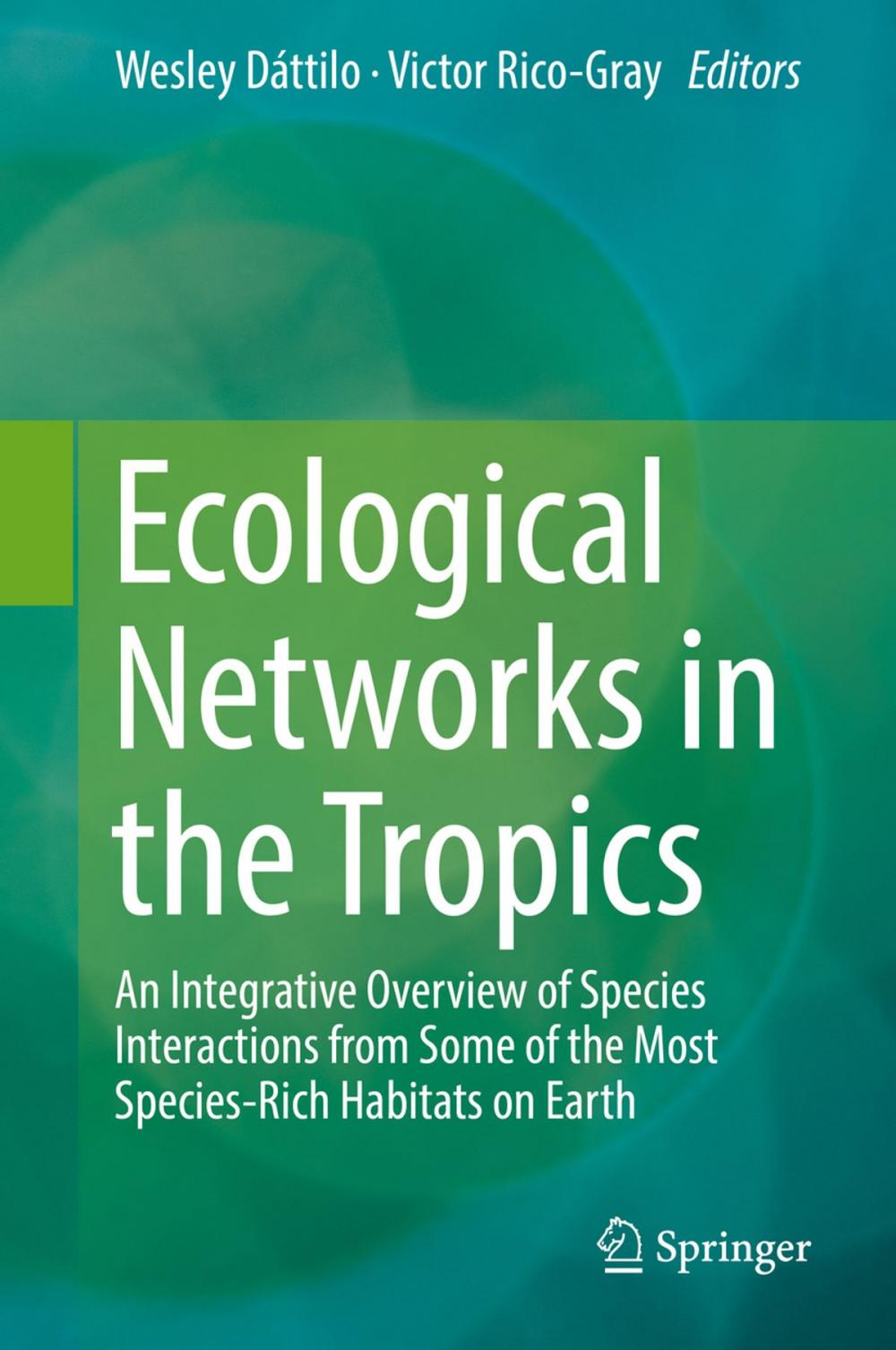 Big bigCover of Ecological Networks in the Tropics