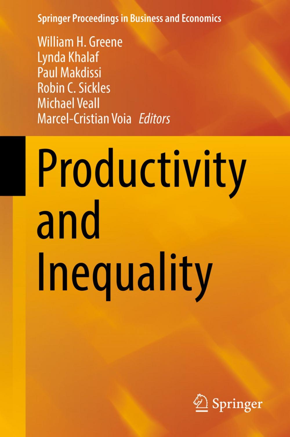 Big bigCover of Productivity and Inequality