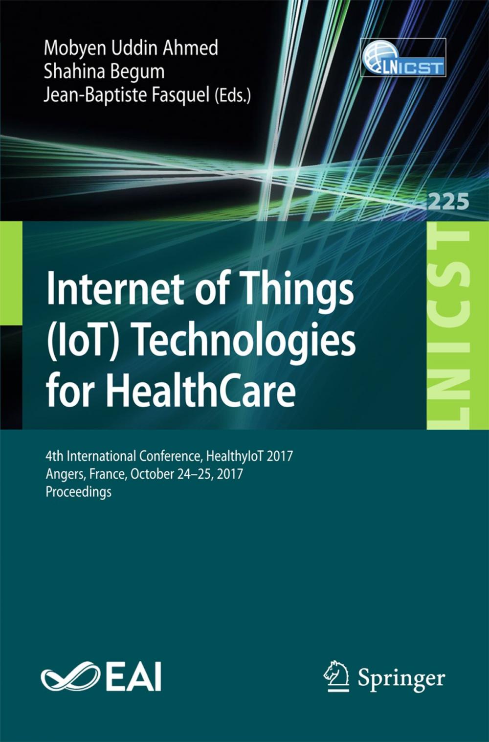 Big bigCover of Internet of Things (IoT) Technologies for HealthCare