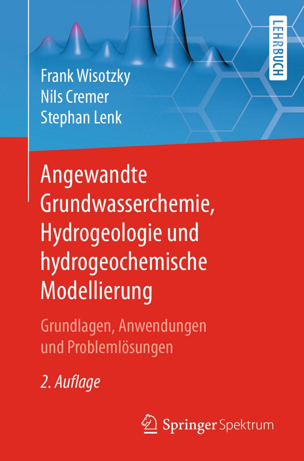 Big bigCover of Angewandte Grundwasserchemie, Hydrogeologie und hydrogeochemische Modellierung