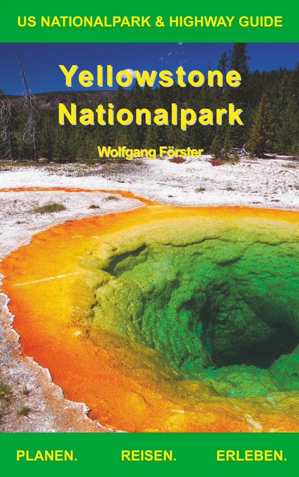 Big bigCover of Yellowstone Nationalpark