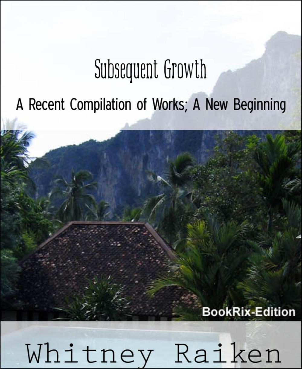 Big bigCover of Subsequent Growth