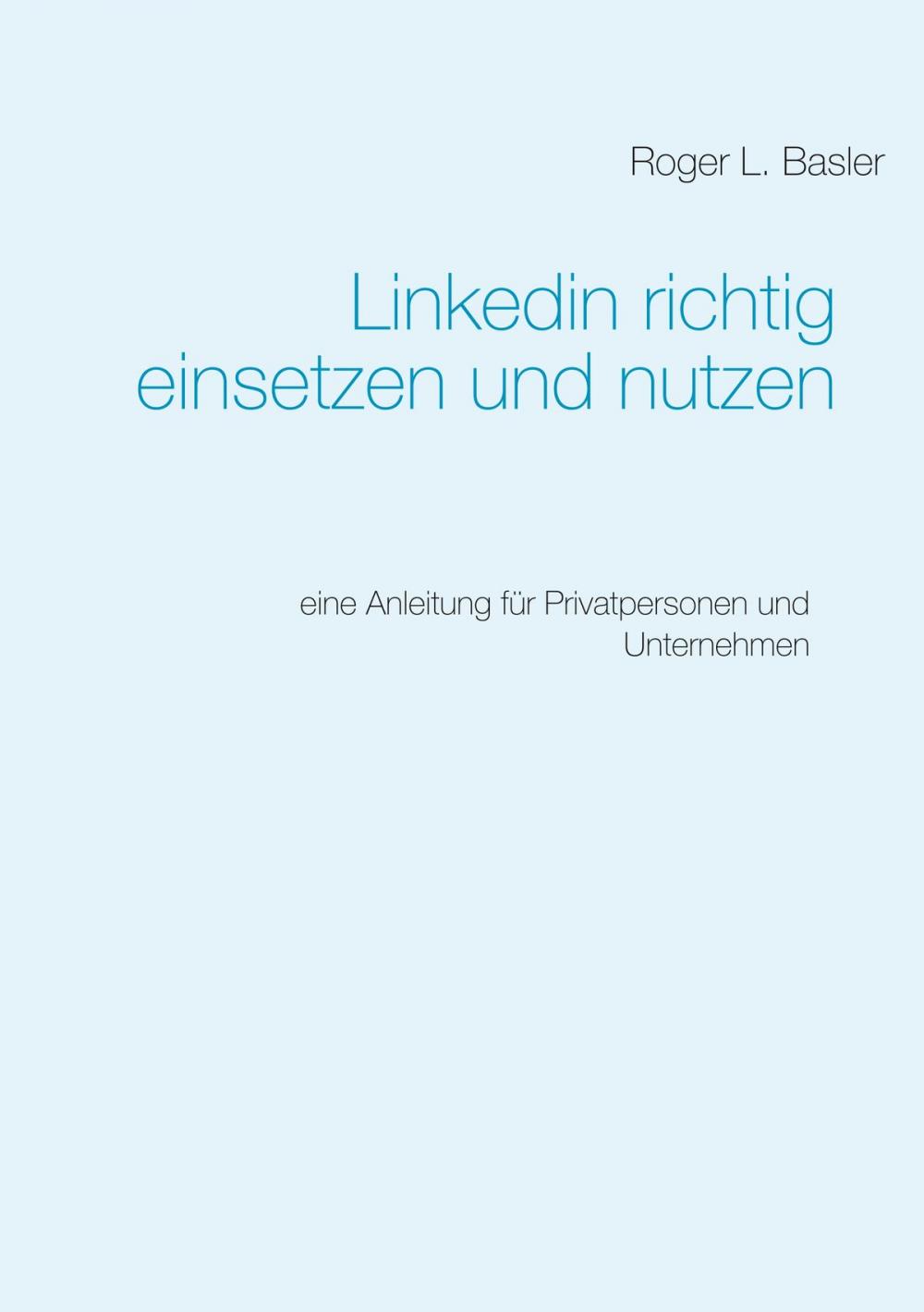 Big bigCover of Linkedin richtig einsetzen und nutzen