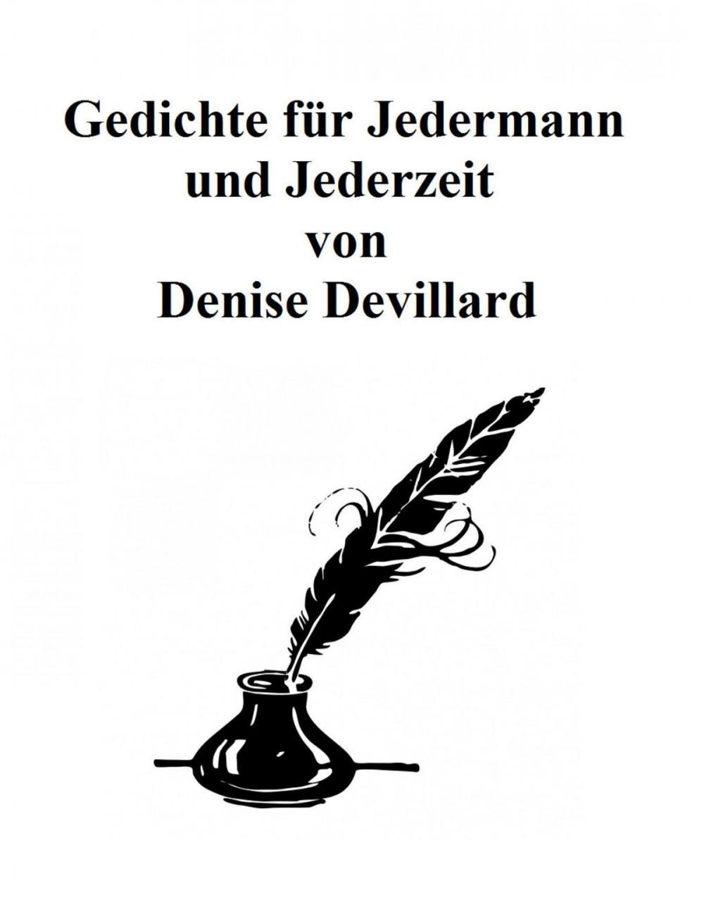 Big bigCover of Gedichte für Jedermann und Jederzeit