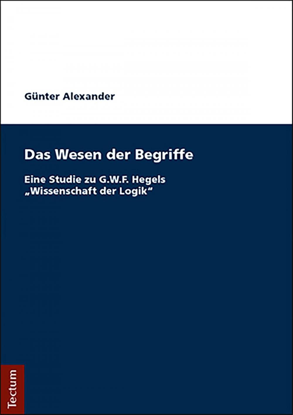 Big bigCover of Das Wesen der Begriffe