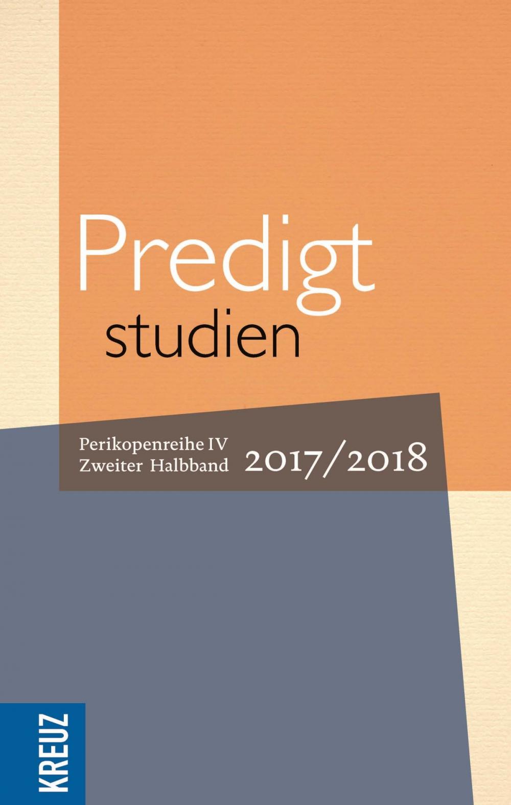 Big bigCover of Predigtstudien 17/18