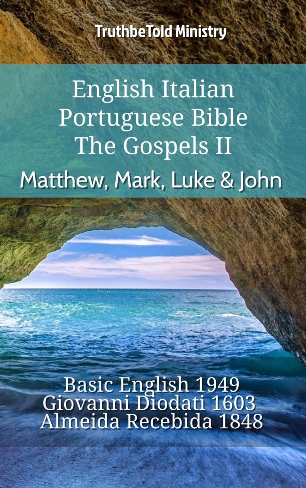 Big bigCover of English Italian Portuguese Bible - The Gospels II - Matthew, Mark, Luke & John