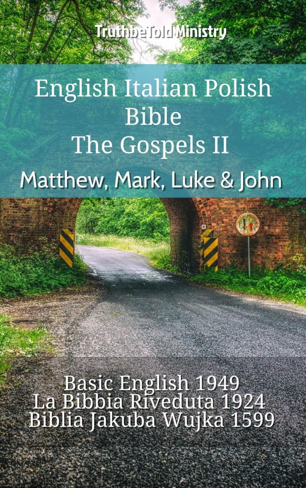 Big bigCover of English Italian Polish Bible - The Gospels II - Matthew, Mark, Luke & John