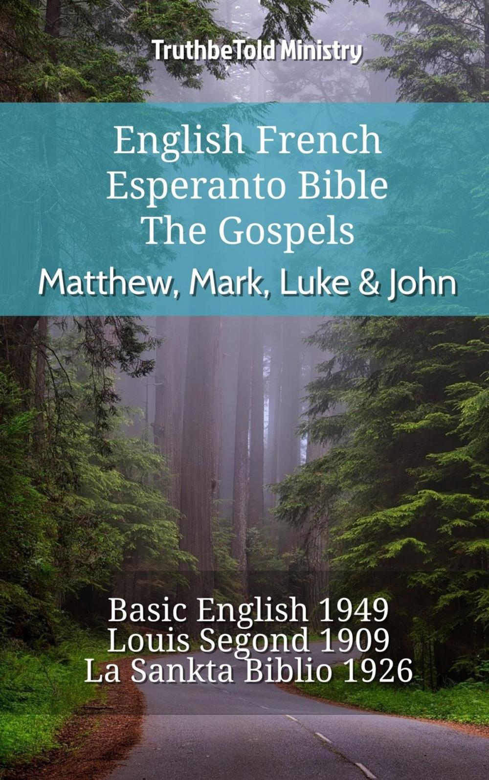 Big bigCover of English French Esperanto Bible - The Gospels - Matthew, Mark, Luke & John