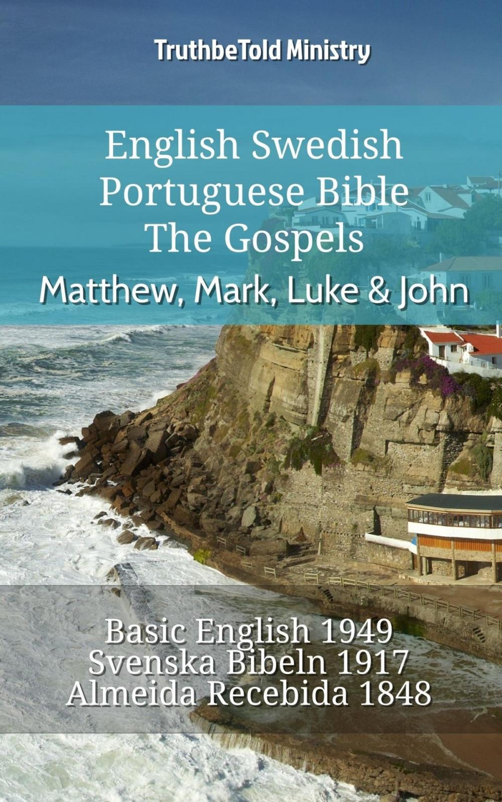 Big bigCover of English Swedish Portuguese Bible - The Gospels - Matthew, Mark, Luke & John