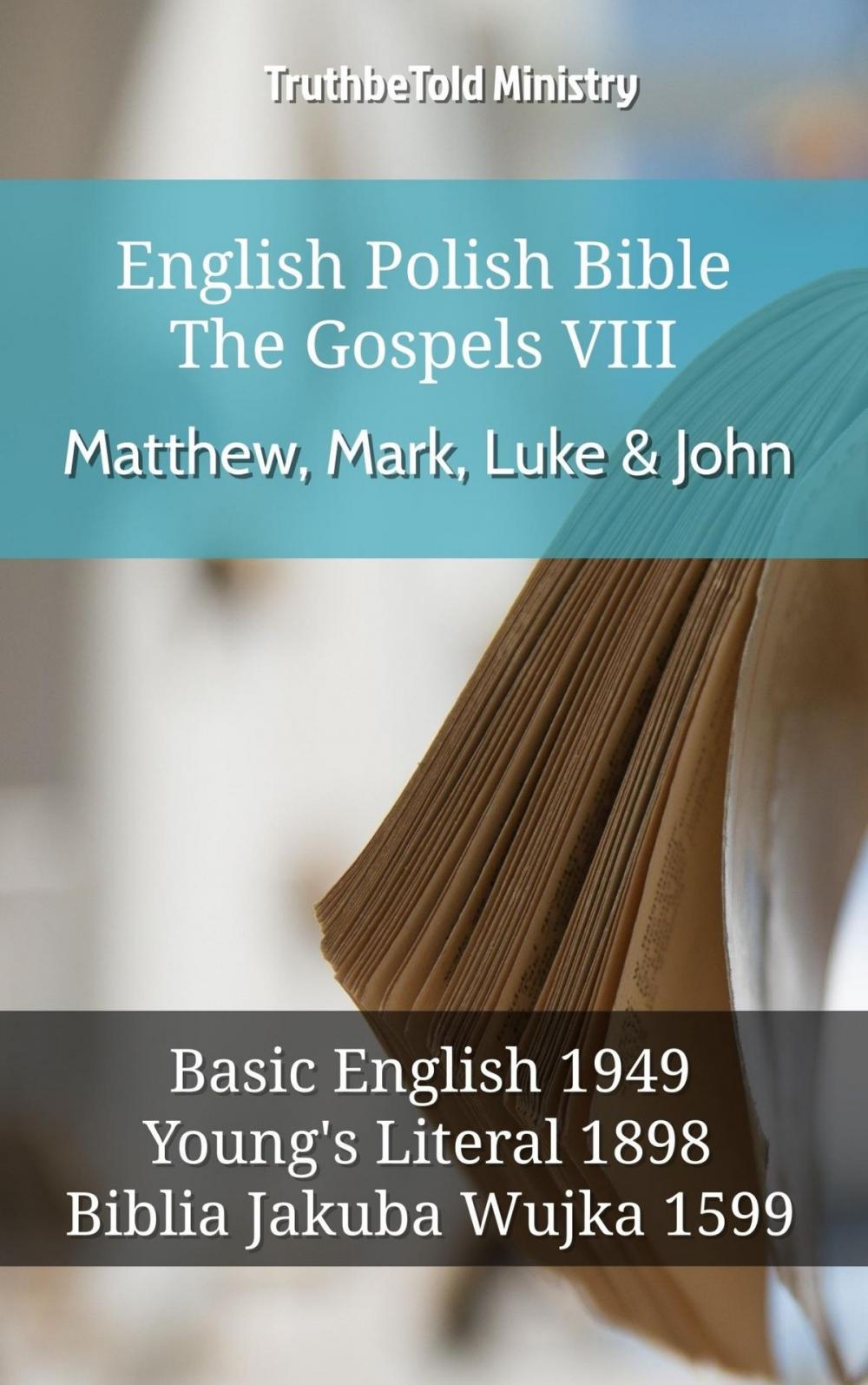 Big bigCover of English Polish Bible - The Gospels VIII - Matthew, Mark, Luke & John