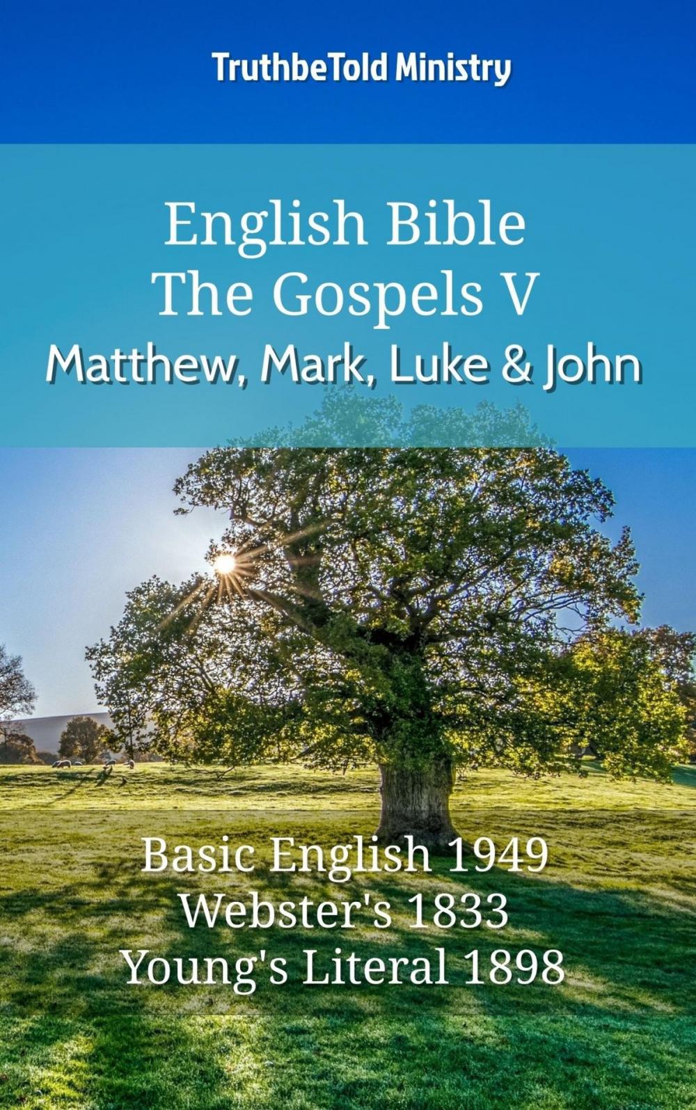 Big bigCover of English Bible - The Gospels V - Matthew, Mark, Luke and John