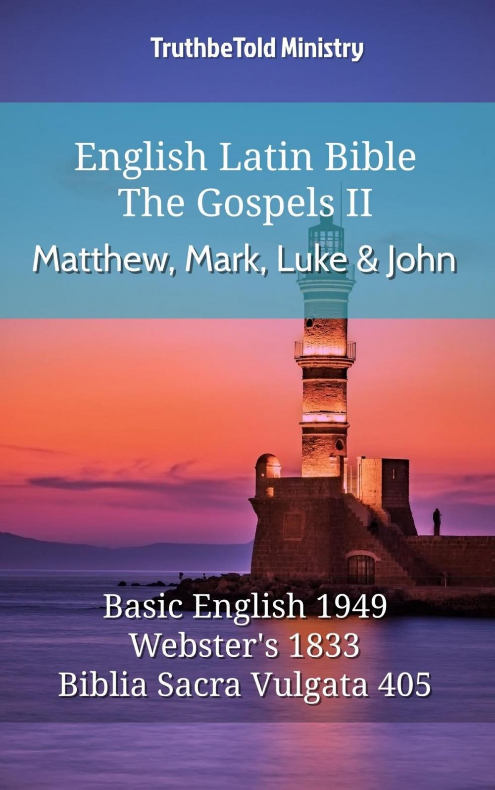 Big bigCover of English Latin Bible - The Gospels II - Matthew, Mark, Luke and John