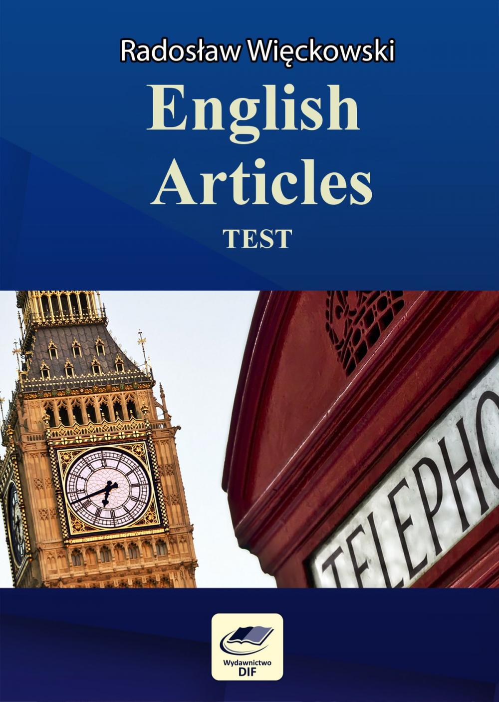 Big bigCover of English Articles Test