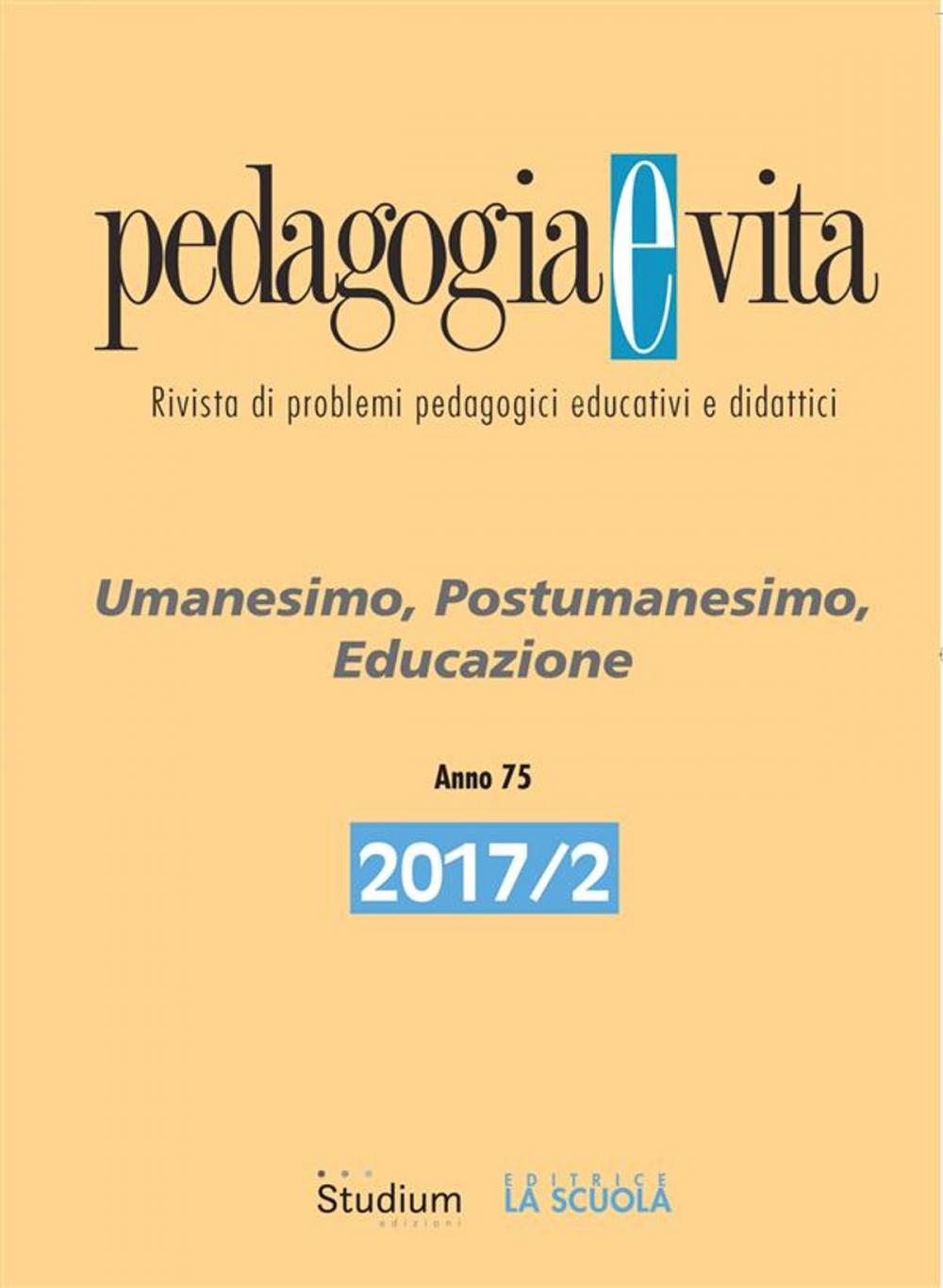 Big bigCover of Pedagogia e Vita