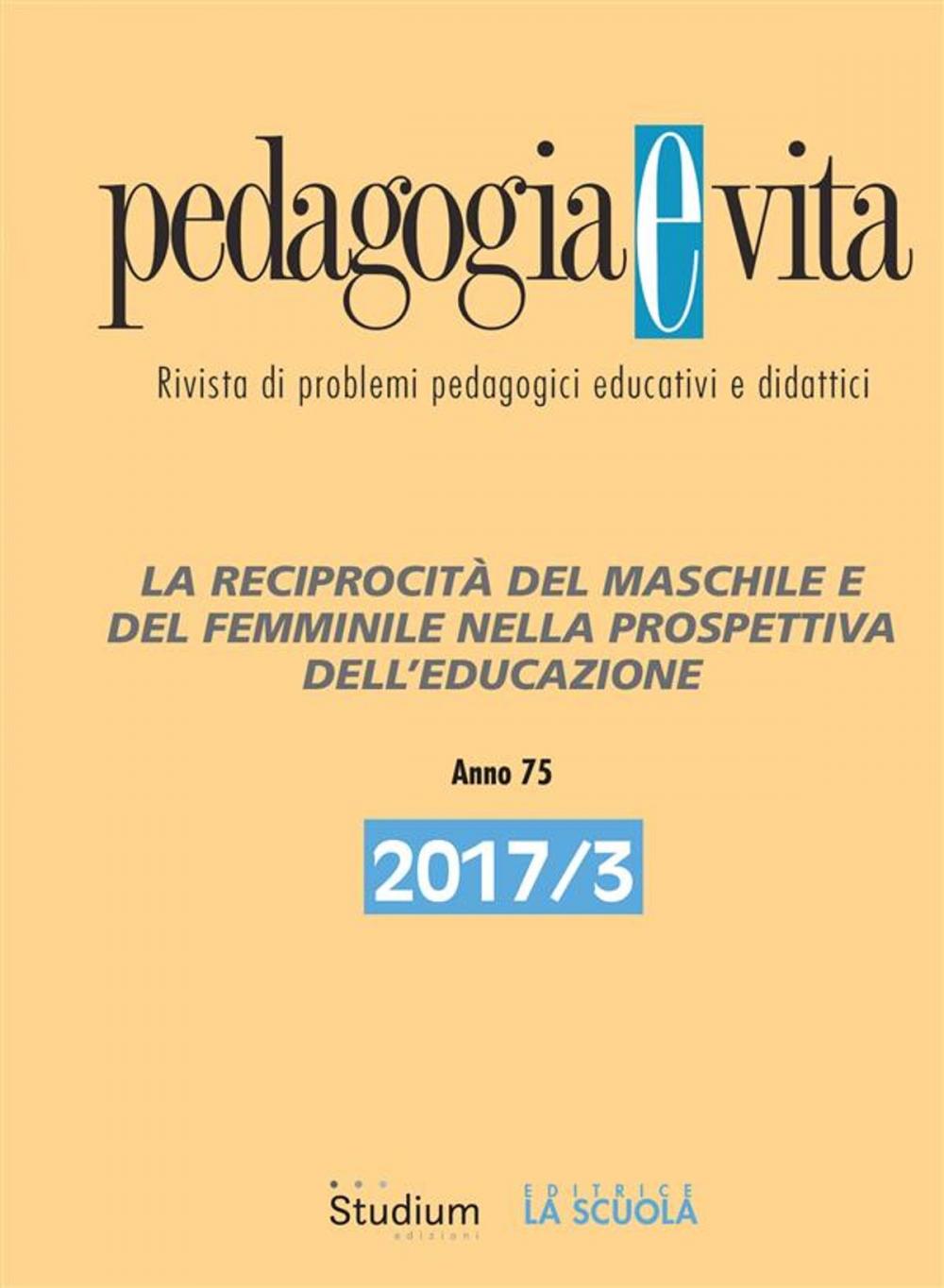 Big bigCover of Pedagogia e Vita