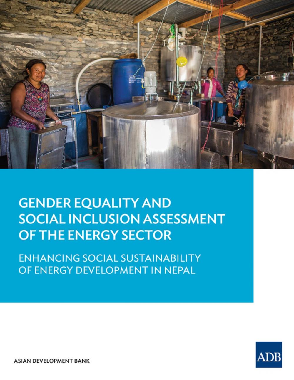 Big bigCover of Gender Equality and Social Inclusion Assessment of the Energy Sector