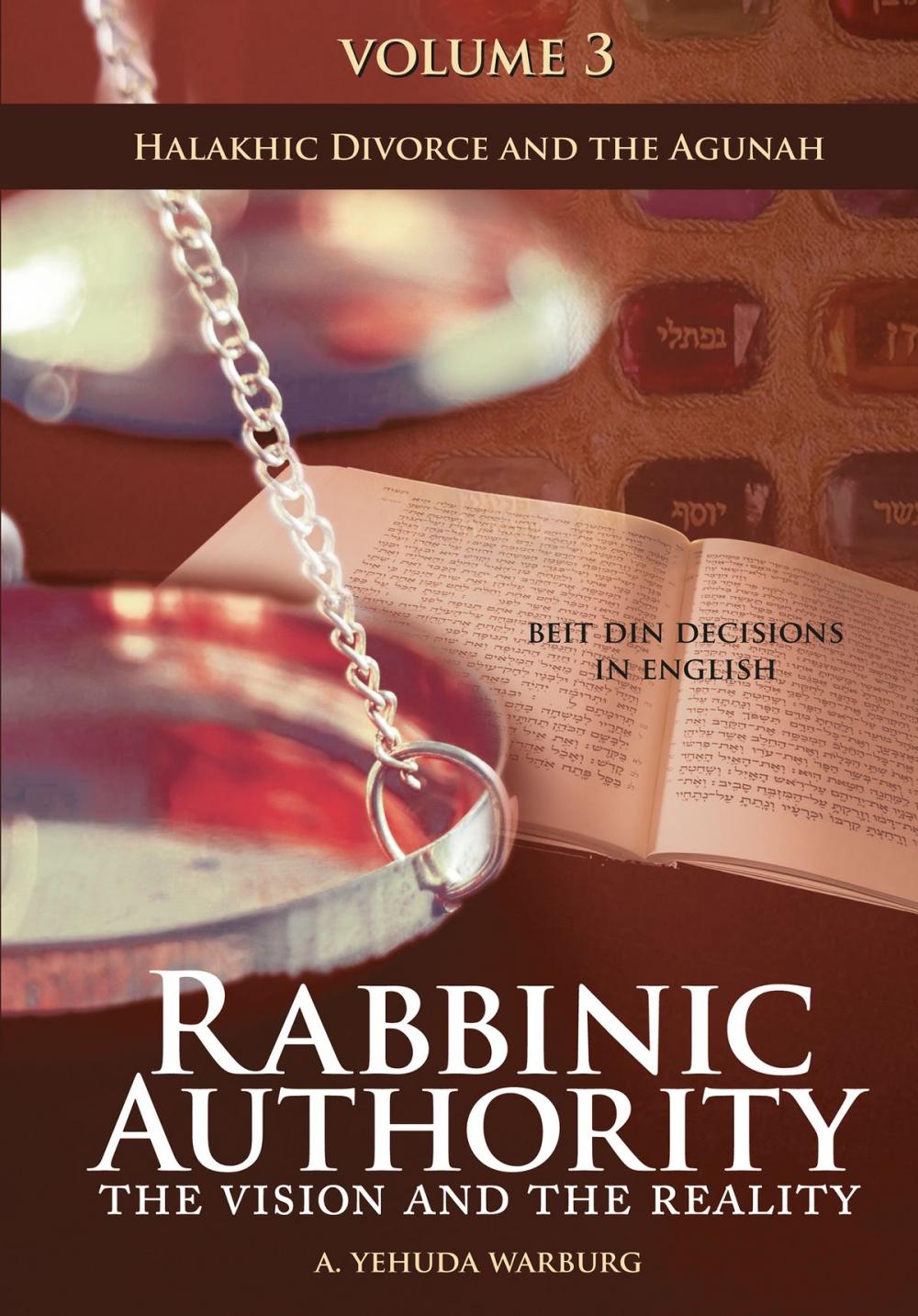 Big bigCover of Rabbinic Authority, Volume 3