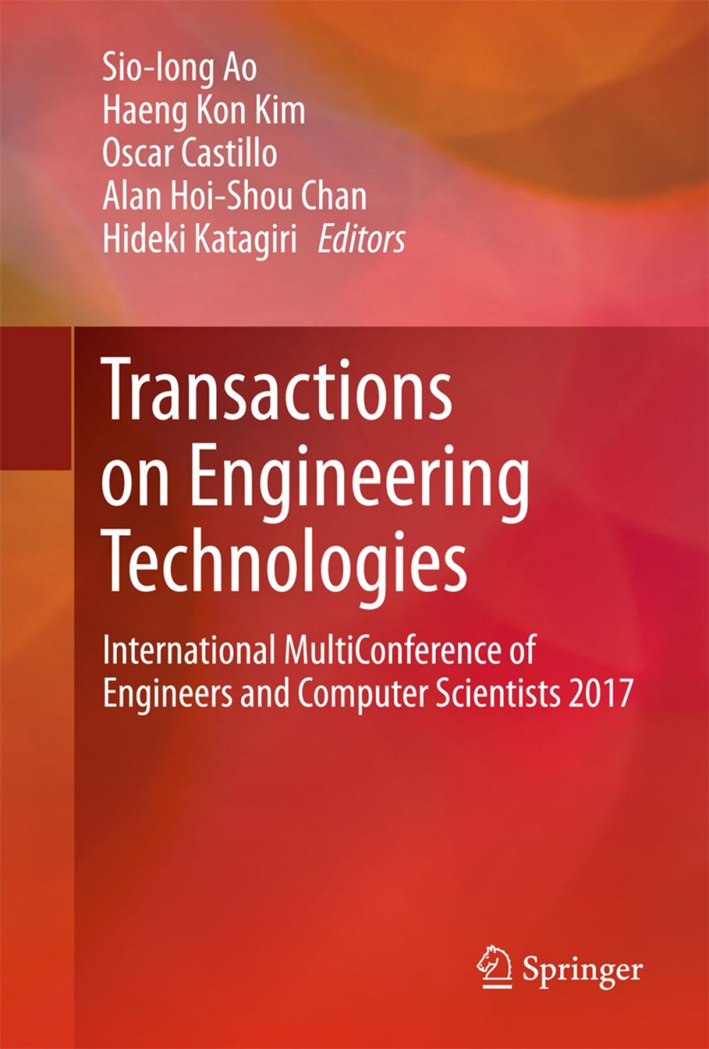 Big bigCover of Transactions on Engineering Technologies