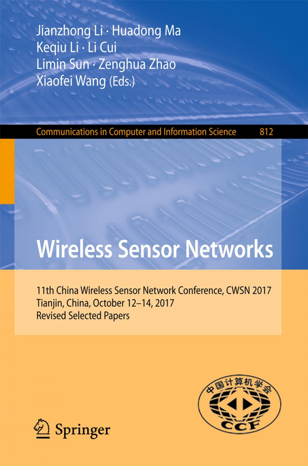 Big bigCover of Wireless Sensor Networks