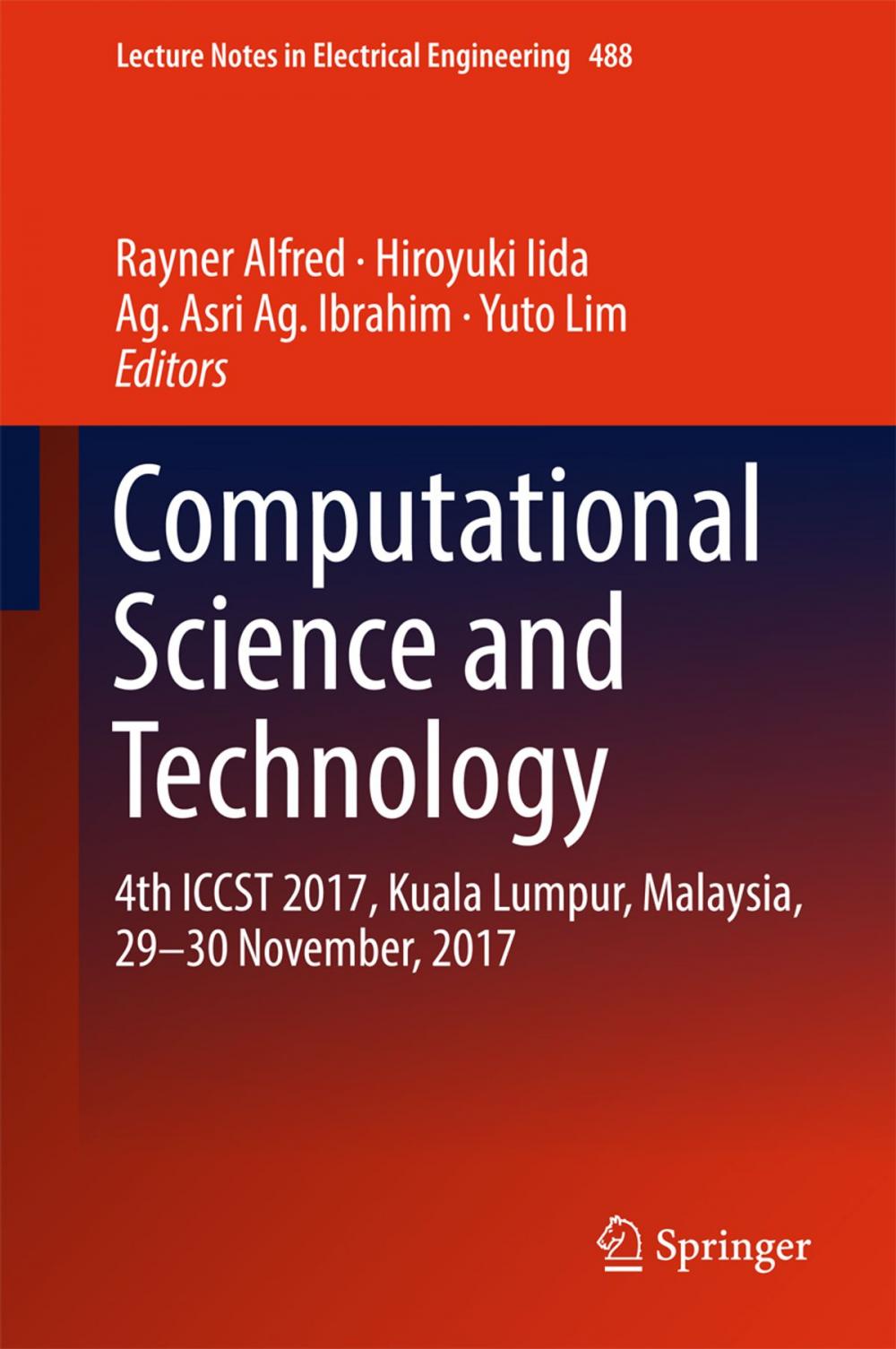Big bigCover of Computational Science and Technology
