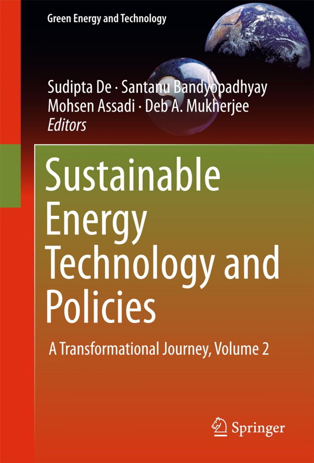 Big bigCover of Sustainable Energy Technology and Policies